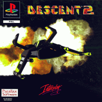 Descent 2 PAL Playstation PAL box art